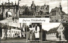 72354115 Bueckeburg Schlosstor Schloss Rathaus Jugendherberge Trachten Bueckebur - Bückeburg