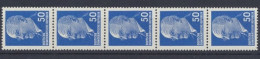 DDR, Michel Nr. 937 R X, 5er Streifen, Postfrisch - Nuovi