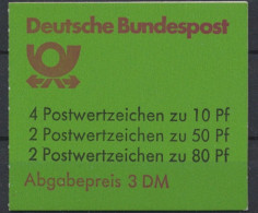 Deutschland (BRD), Michel Nr. MH 24 E K2, Postfrisch - Other & Unclassified