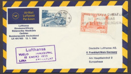 Lufthansa - Erstflug, Lima - Frankfurt - Other & Unclassified