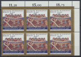 Berlin, Michel Nr. 829, 6er Bogenteil, Postfrisch - Unused Stamps