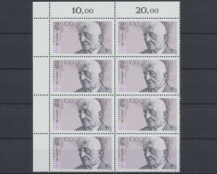 Deutschland (BRD), MiNr. 1556, 8er Block, Ecke Li. Oben, Postfrisch - Unused Stamps