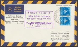 Lufthansa - Erstflug, New Delhi - Sydney - Other & Unclassified