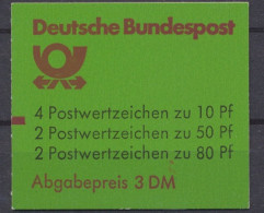 Deutschland (BRD), Michel Nr. MH 24 A MZ, Postfrisch - Autres & Non Classés