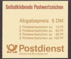 Deutschland (BRD), MiNr. MH 27, Gestempelt - Sonstige & Ohne Zuordnung