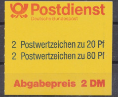 Deutschland (BRD), Michel Nr. MH 28 A, Gestempelt - Autres & Non Classés