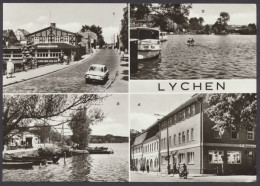 Lychen Kr. Templin, Cafe "Alte Mühle", Stadtsee, Oberpfuhlsee, HO Gaststätte "Ratseck" - Sonstige & Ohne Zuordnung