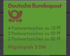 Deutschland (BRD), Michel Nr. MH 24 B, Postfrisch - Other & Unclassified