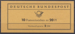 Deutschland (BRD), MiNr. MH 9 U, Postfrisch - Other & Unclassified