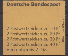 Deutschland (BRD), MiNr. MH 18 A, Postfrisch - Autres & Non Classés