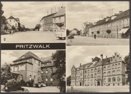 Pritzwalk, Straße Des Friedens, Platz Des Freidens, Krankenhaus, Polytechnische Oberschule II - Autres & Non Classés