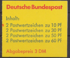 Deutschland (BRD), Michel Nr. MH 23 D MZ, Postfrisch - Sonstige & Ohne Zuordnung