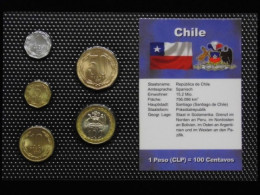 Chile, Kursmünzensatz, Verschiedene Jahrgänge - Autres – Amérique