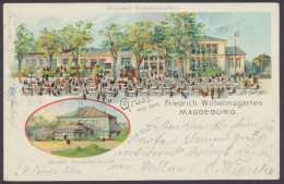 Magdeburg, Friedrich Wilhelsgarten, Gruson Gewächshäuser - Autres & Non Classés