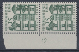 Berlin, Michel Nr. 243 Li. Rand Mit DZ 12, Postfrisch / MNH - Ungebraucht