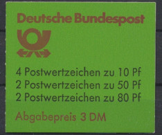 Deutschland (BRD), Michel Nr. MH 24 C, Postfrisch - Sonstige & Ohne Zuordnung
