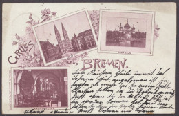 Bremen, Dom, Parkhaus, Rathskeller - Bremen