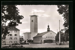 AK Schweinfurt, Kirche St. Kilian Und Stadthalle  - Schweinfurt