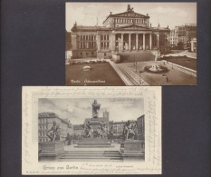 Berlin, 4 Alte Ansichtskarten - Autres & Non Classés