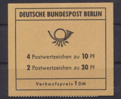 Berlin, MiNr. MH 6 B, Postfrisch - Postzegelboekjes