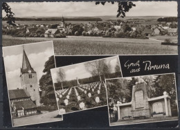 Breuna, Ortsansicht, Kirche Friedhof - Autres & Non Classés