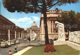 72353843 Roma Rom Via Della Conciliazione Basilica San Pietro Monumento Santa Ca - Sonstige & Ohne Zuordnung