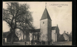 CPA Villeneuve-sur-Cher, L`Eglise  - Otros & Sin Clasificación