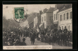 CPA Bourges, Funerailles Des Victimes De L`Explosion Du 1907  - Bourges