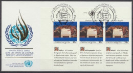 UNO New York, Michel Nr. 595-596, FDC - Other & Unclassified