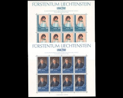 Liechtenstein, MiNr. 797-798 Kleinbögen, Postfrisch - Autres & Non Classés