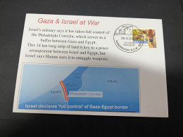 31-5-2024 (6 Z 37) Gaza War - Full Control Of Gaza-Egypt Border By Israel IDF (Philadelph Corridor) - Militaria