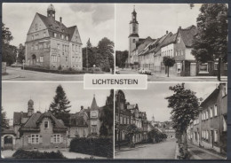 Lichtenstein Kr. Hohenstein-Ensttahl, Rathaus, Poststraße, Seminar-Gäßchen - Other & Unclassified