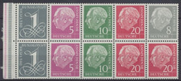 Deutschland (BRD), Michel Nr. Heftchenblatt 8 Y II, Postfrisch / MNH - Se-Tenant