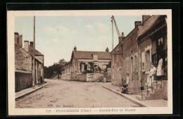 CPA Ennordres, Grande-Rue Et Mairie  - Autres & Non Classés