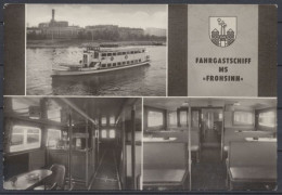 Fahrgastschiff MS "Frohsinn", MVB, Abt. Weiße Flotte Magdeburg - Autres & Non Classés