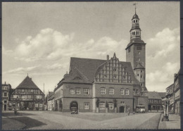 Gardelegen, Markt - Rathausseite Und "Deutsches Haus" - Autres & Non Classés