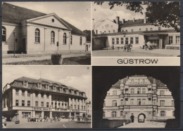 Güstrow, Ernst-Barlach-Theater, Bahnhof, HO-Hotel "Stadt Güstrow", Schloß - Autres & Non Classés