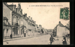 CPA Saint-Amand-Montrond, Rue Benjamin Constant  - Saint-Amand-Montrond