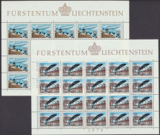 Liechtenstein, Michel Nr. 723-724 Bogen, Postfrisch/MNH - Autres & Non Classés