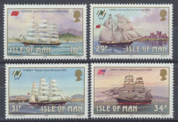 Insel Man, Schiffe, MiNr. 371-374, Postfrisch - Man (Insel)