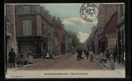 CPA Saint-Amand-Montront, Rue D`Austerlitz  - Autres & Non Classés