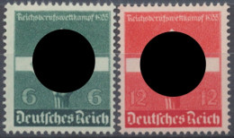 Deutsches Reich, MiNr. 571-572 X, Postfrisch - Ongebruikt