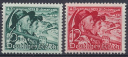 Deutsches Reich,, MiNr. 684-685 Y, Postfrisch - Ongebruikt