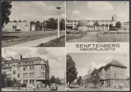 Senftenberg, Schwimmbad, Planetarium, HO Kaufhaus Magnet, Bahnhofstraße U. Stadtcafe - Autres & Non Classés