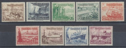 Deutsches Reich, MiNr. 651-659, Postfrisch - Ongebruikt