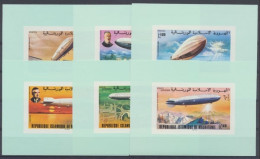 Mauretanien, Michel Nr. 539-544 B Blöcke, Postfrisch / MNH - Mauritania (1960-...)