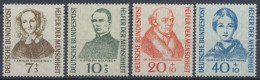 Deutschland (BRD), MiNr. 222-225, Postfrisch - Unused Stamps