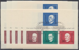 Deutschland (BRD), MiNr. Block 4, 10 Blöcke, ESST - Altri & Non Classificati