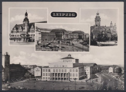 Leipzig, Altes Rathaus, Hauptbahnhof, Neues Rathaus, Neue Oper - Other & Unclassified