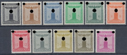 Deutsches Reich Dienstmarken, MiNr. 144-154, Postfrisch - Dienstmarken